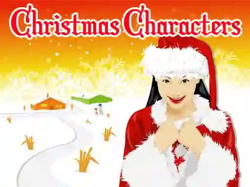 Joc Christmas Character Slide en línia