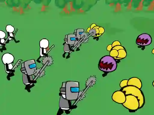 Joc Stickman Gun Battle Simulator en línia