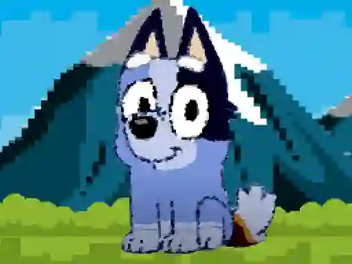Joc Bluey dog pixal en línia