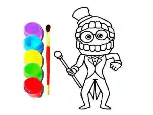 Joc Digital Circus Click and Paint en línia