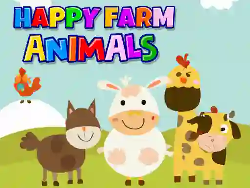 Joc Happy Farm Animals en línia