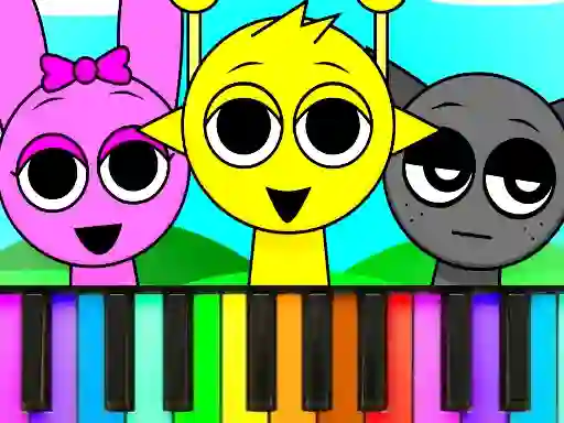 Joc Sprunki Piano Explorer en línia