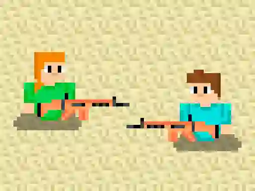 Joc BlockGunner 1 vs 1 en línia