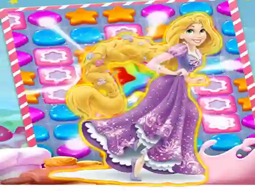 Joc Princess Rapunzel Match3 en línia