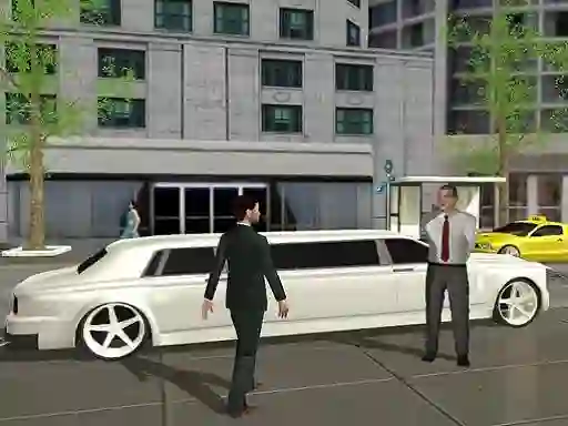 Joc Limo Taxi Driving Simulator: Limousine Car Games en línia