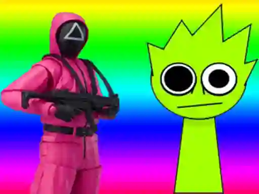 Joc Squid Sprunki Shooter Game 2 en línia