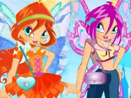 Joc Winx Stylish Dress en línia