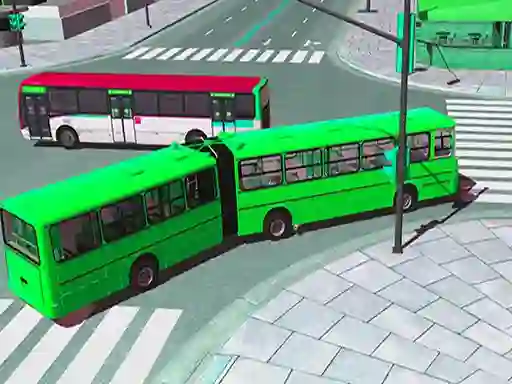 Joc Bus Driving 3d simulator - 2 en línia