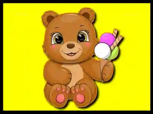 Joc Cute Bear Memory en línia