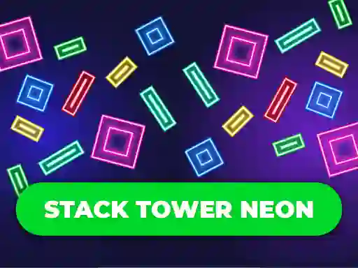 Joc Stack Tower Neon: Keep Blocks Balance en línia