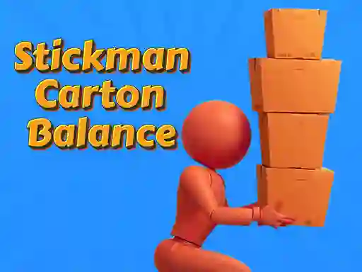 Joc StickMan Cartoon Balance en línia