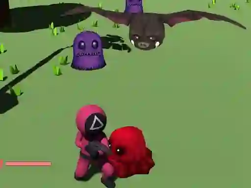 Joc Squid Warrior Adventure en línia