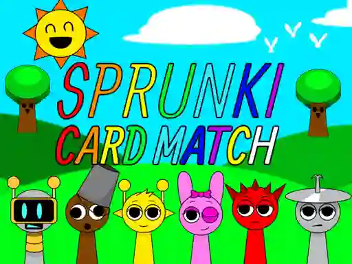 Joc Sprunki Card Match en línia