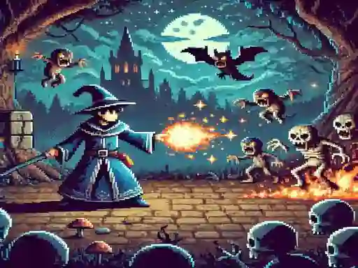 Joc Pixel Wizard en línia