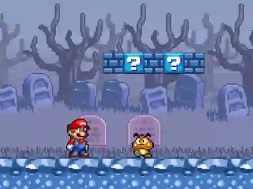 Joc Super Mario Bros Star Scramble 2 Ghost island en línia