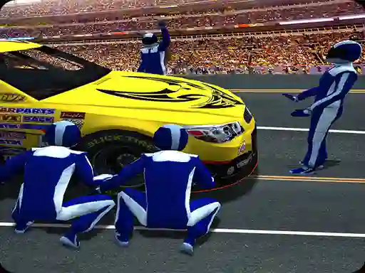 Joc Pit Stop Stock Car Mechanic en línia