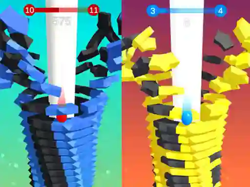 Joc Stack Bounce 3D en línia