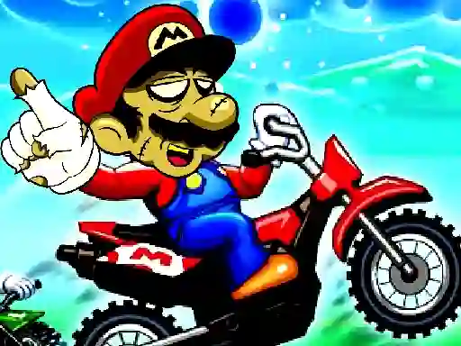 Joc Super Mario Halloween Wheelie en línia