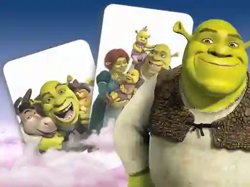 Joc Shrek Memory Card Match en línia