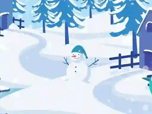 Joc Happy Snowman Hidden en línia