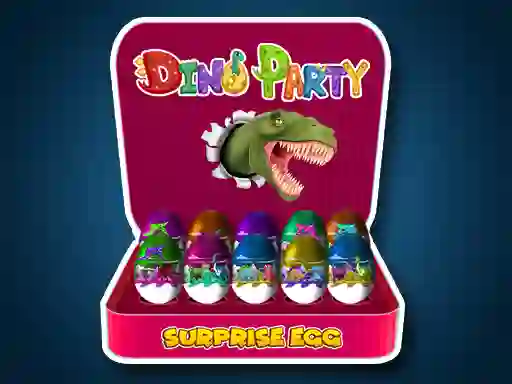 Joc Surprise Egg: Dino Party en línia