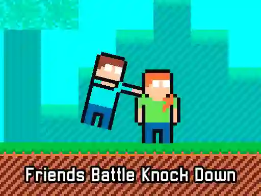 Joc Friends Battle Knock Down en línia