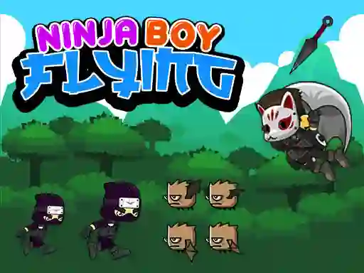 Joc Ninja Boy Flying en línia
