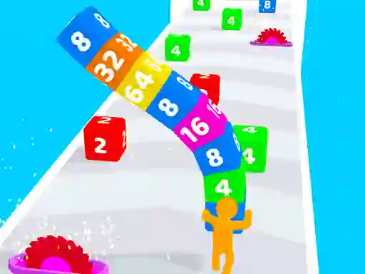 Joc Cube Stack 2048 en línia