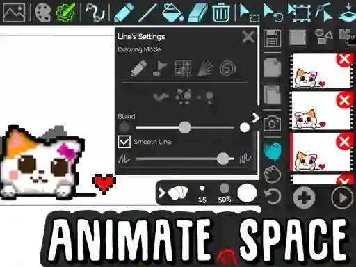 Joc Animate Space en línia