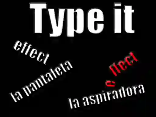 Joc Type it en línia