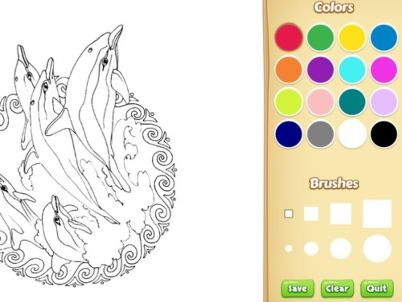 Joc Llibre per pintar de Mandala per a adults en línia