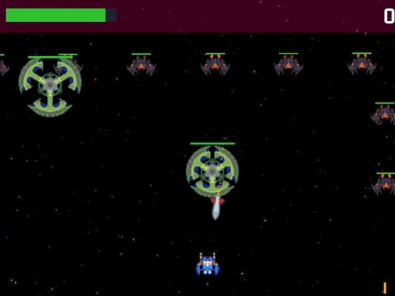 Joc Guerra de l'espai retro en línia