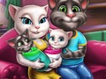 Joc Angela dia de la família dels bessons  en línia