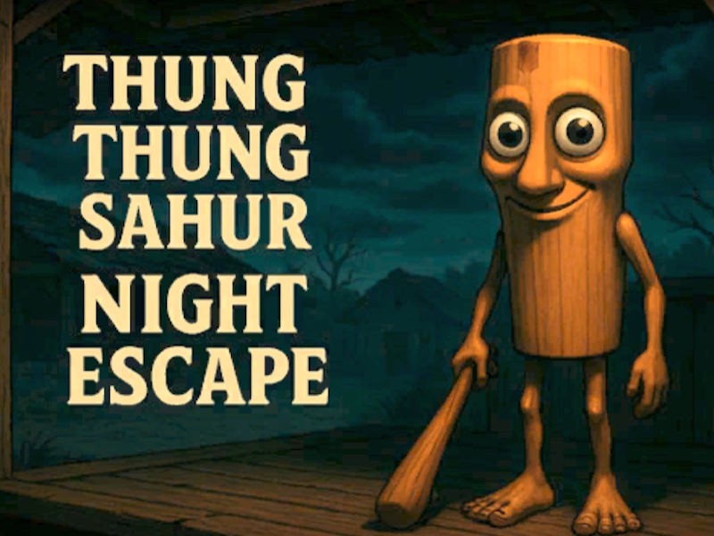 Joc Thung Thung Sahur Night Escape en línia