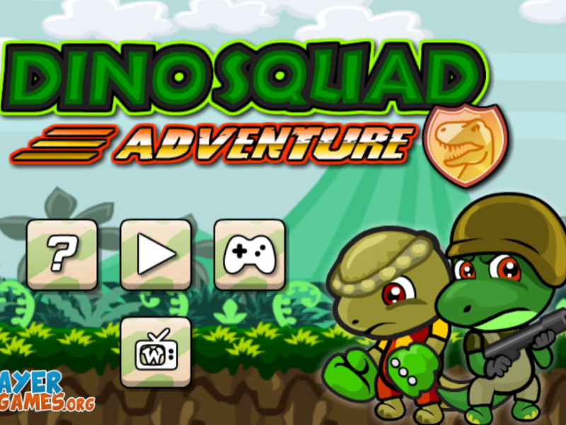 Joc Dino Squad Adventure en línia
