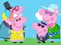 Joc Peppa Pig: Vesteix a la família  en línia