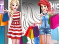 Joc Princeses: Compres al centre comercial  en línia