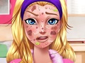 Joc Problema de la cara de Barbie Hero en línia