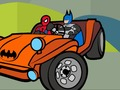 Joc Car Coloring Book de superherois  en línia