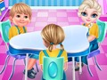 Joc Escola Frozen  en línia