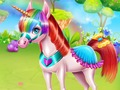 Joc Saló de bellesa unicorn  en línia