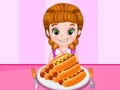 Joc Concurs de Menjar Princess Hotdog  en línia