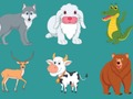 Joc Aprèn el joc dels animals  en línia