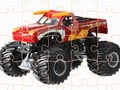 Joc Monster Truck Jigsaw Challenge en línia