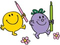 Joc Llibre per pintar de Mister Men  en línia