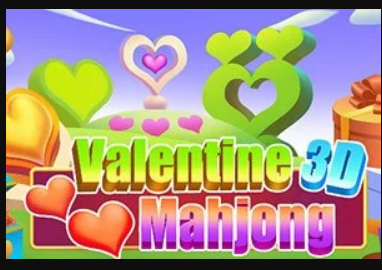 Joc Mahjong 3D de Sant Valentí  en línia