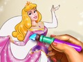 Joc Llibre per pintar de la princesa adormida en línia