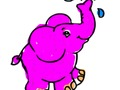 Joc Tornada a l'escola: pintar elefants  en línia