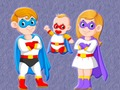 Joc Trencaclosques de la família de superherois  en línia