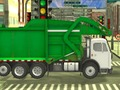 Joc Conductor de camions de brossa d'escombraries per carretera  en línia